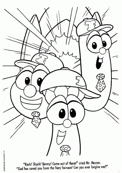 veggie tales coloring pages  print pyax