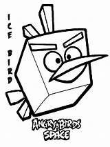 Angry Bird Birds Coloring Pages Kids Templates Space Colouring Ice Printable Pdf Color Use Realistic Print Book Printables Getcolorings sketch template