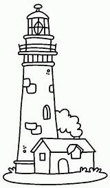 Lighthouse Colorear Faros Faro Lighthouses Latarnia Headlights Morska Riscos Kolorowanka Paisagens Druku Phare Kolorowanki Segelschiffe Vuurtorens Paisajes Leuchtturm Naif Bordar sketch template