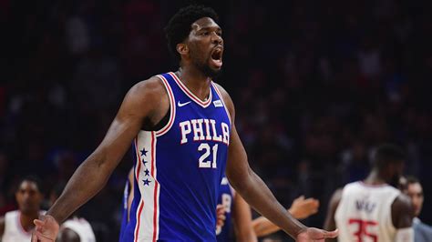 sixers joel embiid    complete package   terrifying sporting news canada