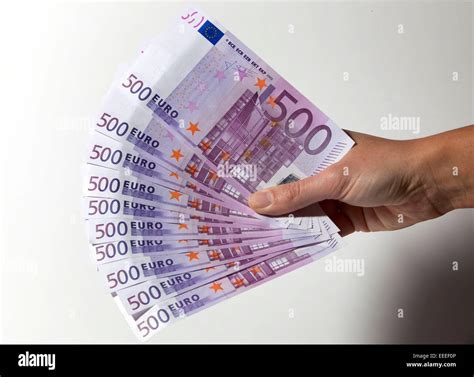 euro banknotes january  stock photo alamy