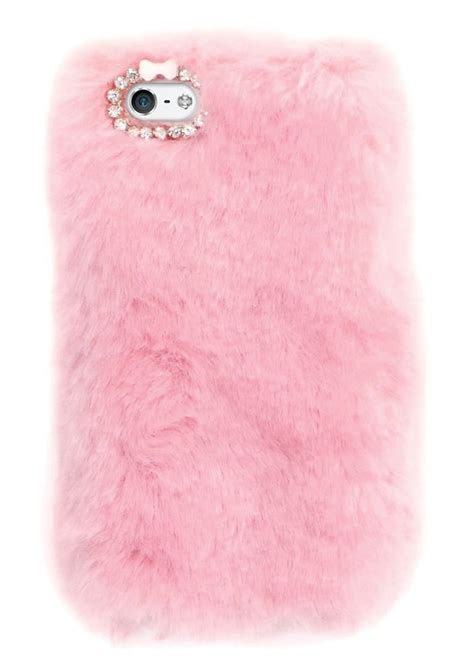 Pink Furry Iphone 6 6s 7 Cover Attitude Clothing