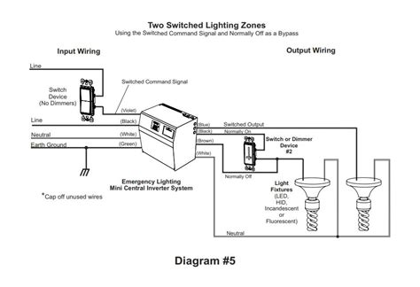 emergency lighting inverter wiring diagram collection