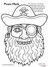 Pirate Colouring Mask Pirates Coloring Pages Cutting Masks Children Sheets Face Activityvillage Terrifying Will Putting Wearing While Their Activities Topics sketch template