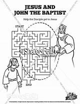 Mazes Baptist Matthew Sharefaith sketch template