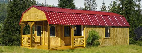 prefab cabin cost timberline barns