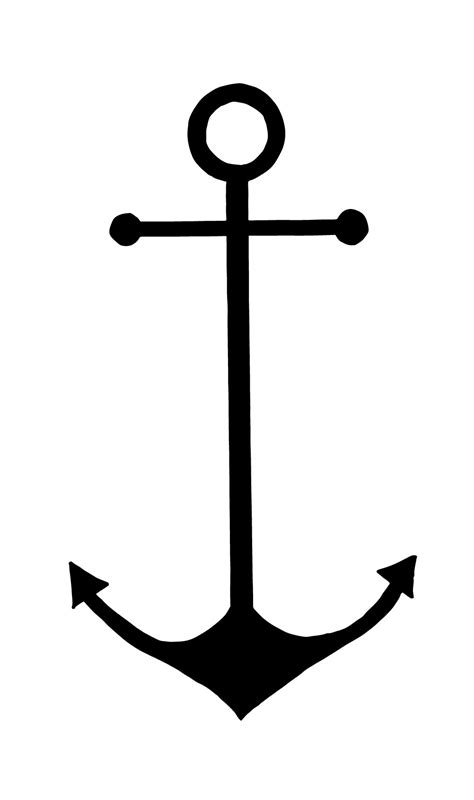 anchor clipart black  white china cps clipartix