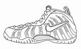 Coloring Nike Shoes Pages Drawing Shoe Air Foamposites Drawings Sketch Template Humara Sheets Coloringpagesfortoddlers Colouring Kids Sketches Da Dari Disimpan sketch template