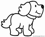 Coloring Pages Dog Dogs Animal Color Printable Kids Puppy Sheets Found Cute sketch template