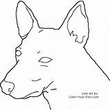 Rat Terrier Coloring Headstudy Pages Color Dog Index Own sketch template