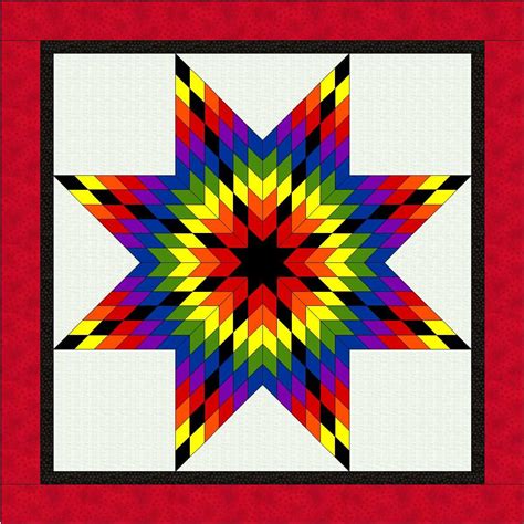 printable star quilt pattern customize  print