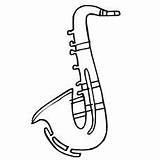Coloring Music Pages Saxophone Printable Instruments Musical Choose Board Stencil Scrapbook Paper Drawing sketch template