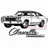 Chevelle Chevy Ss Cars Viejos Classic Dibujos Old Guardado Camaro Drawings Red sketch template