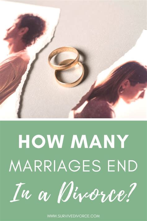 How Many Marriages End In Divorce Divorce Advice Divorce Marriage