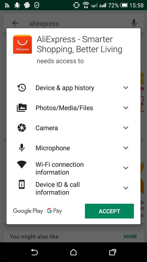 expect   permissions requirements  google play kaspersky official blog