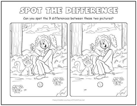 printable spot  difference worksheets  adults math timed