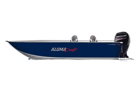 alumacraft classic  tiller power boats outboard  superior wi