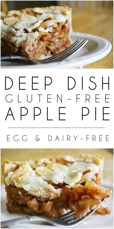Deep Dish Gluten Free Apple Pie Egg And Dairy Free Gluten Free Apple