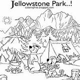 Yogi Campground Jellystone sketch template