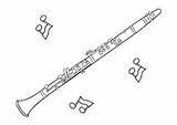 Instrumentos Musicais Clarinete Sopro Instrumento Musicales Som Flauta Clarineta Apresenta sketch template