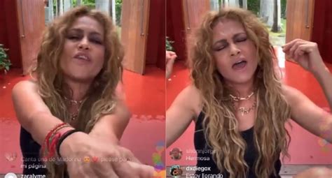 Paulina Rubio Es Criticada Por Desafinar En Instagram Live Y Enviar Un