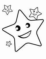 Coloring Star Pages Top sketch template