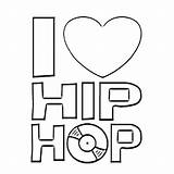 Hop Hip Coloring Pages Dance Rap Printable Hiphop Sheets Books Book Party Dancing Uploaded sketch template
