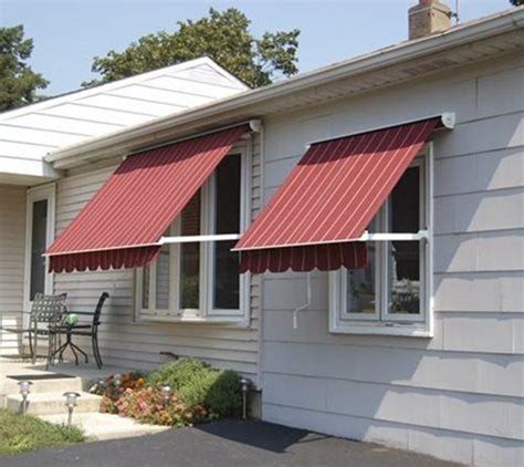window awnings complement  homes exterior    interior cooler  stylish
