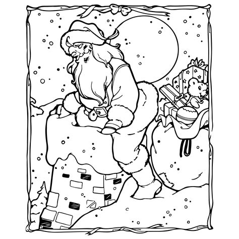 images  printable coloring christmas tree card