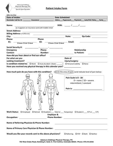 fbi format  client    therapy intake forms   ms