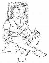 Coloring African Pages American Kids Girl Color Woman Books Drawing Printable Sheets Girls Magic Adult Diverse Book Women Hair Getcolorings sketch template