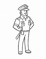 Policial Desenho Tudodesenhos sketch template