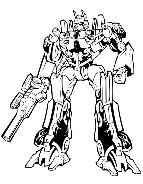 transformer printable coloring pages printable templates
