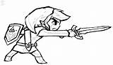 Zelda Ganon Ganondorf Colorier sketch template
