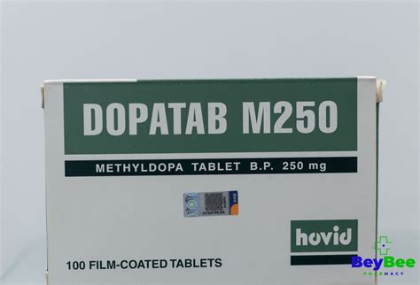 dopatab  methyldopa mg tablets beybee pharmacy