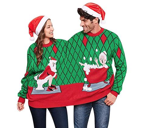 ugly christmas sweaters for couples to buy popsugar love and sex