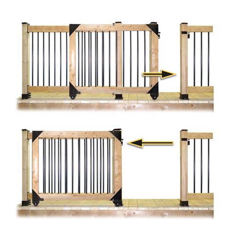 pylex  sliding gate kit black  ebay