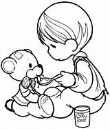 Precious Moments Coloring Pages Nativity Printable Adult sketch template