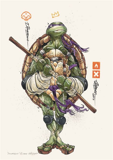 galería fan art de las tortugas ninja mutantes por