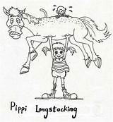 Pippi Longstocking Getdrawings sketch template