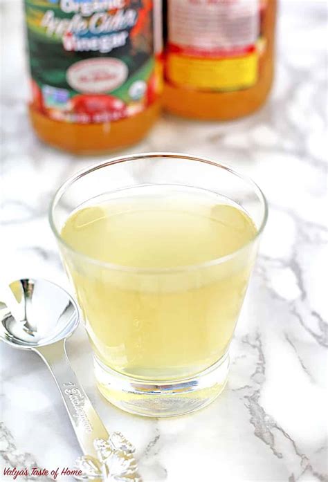apple cider vinegar drink recipe ideal detox drink