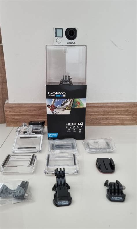 black edition gopro hero  photography cameras  carousell