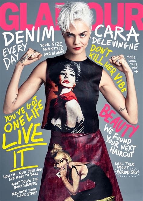 cara delevingne talks about her sexuality with glamour magazine