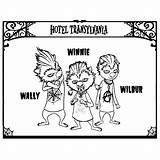 Transylvania Kleurplaat Wally Wilbur sketch template