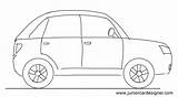 Car Drawing Side Sketch Kids Realistic Cars Hatchback Sketches Paintingvalley Drawings Tutorial sketch template