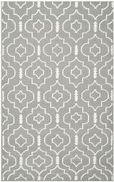 Dhurries Rugs Safavieh Collection Ivory Grey Rug Large sketch template