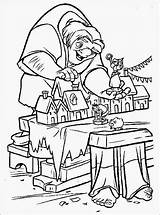Bossu Coloring Maquette Hunchback Quasimodo Kolorowanki Joue Dzwonnik Gratuit sketch template