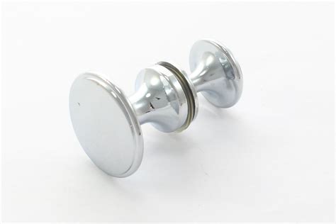 shower door knob metal chrome handle