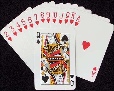 hearts   trick  standard deck playing card game