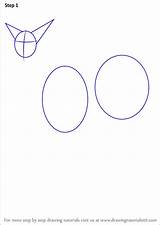 Step Sambar Draw Drawing Deer Tutorial Commence Circles Oval Making First Animals sketch template